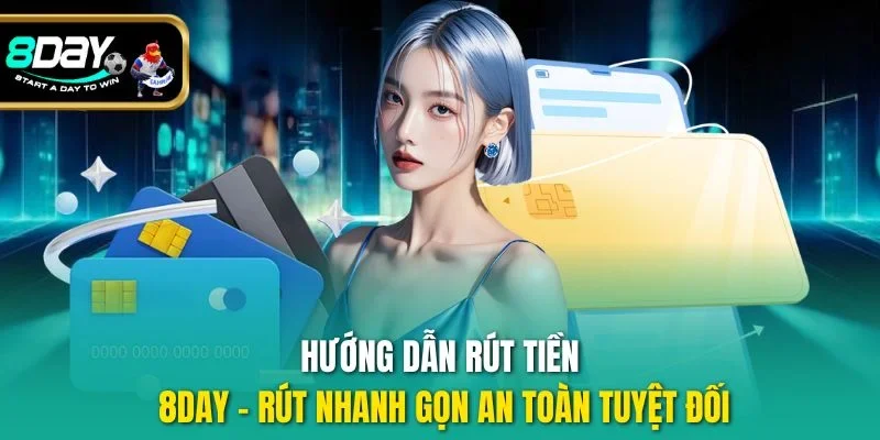 Hướng dẫn rút tiền 8DAY