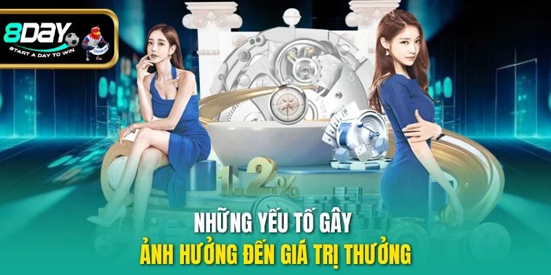 Những yếu tố gây ảnh hưởng đến giá trị thưởng